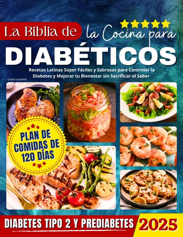 Cover of La Biblia de la Cocina para Diabéticos